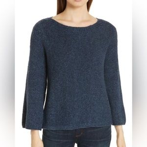 Eileen Fisher Baby Alpaca Blend Bell Sleeve Sweater
